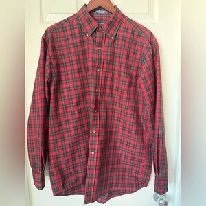 Men’s Pendleton 100% Virgin Wool Plaid Button Down | Size Medium
